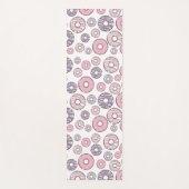 Donuts, rosa Donuts, Lila Donuts Yogamatte (Vorderseite)