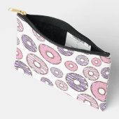 Donuts, rosa Donuts, Lila Donuts Zubehörtasche (Offen)