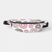 Donuts, rosa Donuts, weiße Donuts Bauchtasche (Vorderseite)
