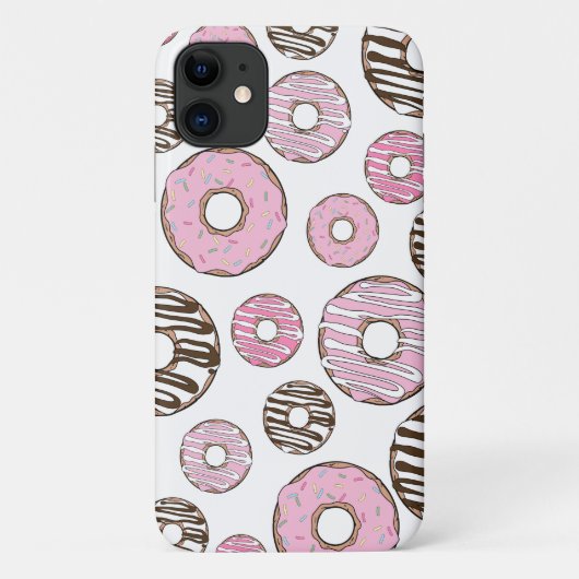 Donuts, rosa Donuts, weiße Donuts Case-Mate iPhone Hülle (Rückseite)