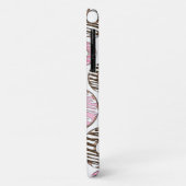 Donuts, rosa Donuts, weiße Donuts Case-Mate iPhone Hülle (Hinten/Links)