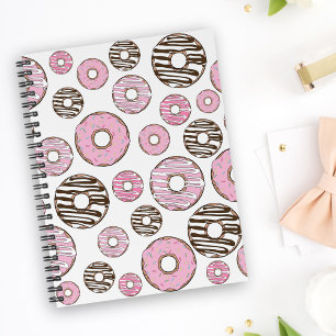 Donuts, rosa Donuts, weiße Donuts Planer