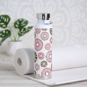 Donuts, rosa Donuts, weiße Donuts Trinkflasche