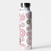 Donuts, rosa Donuts, weiße Donuts Trinkflasche (Rechts)