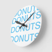 Donuts runde wanduhr (Winkel)