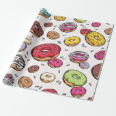 Donuts seamless pattern geschenkpapier (Ungerollt)