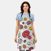 Donuts seamless pattern schürze (Getragen)