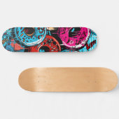 Donuts Skateboard von Claire Firley (Horizontal)
