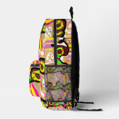Donuts Spaß Bedruckter Rucksack (Rechts)