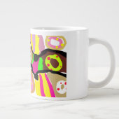 Donuts Spaß Jumbo-Tasse (Rechts)