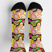 Donuts Spaß Socken (Oben)