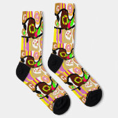 Donuts Spaß Socken (Rechts)