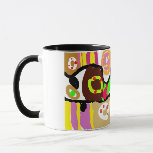 Donuts Spaß Tasse (Links)