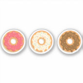 Donuts Sticker (Vorderseite)