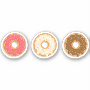 Donuts Sticker