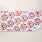 Donuts Strandtuch (Vorderseite)