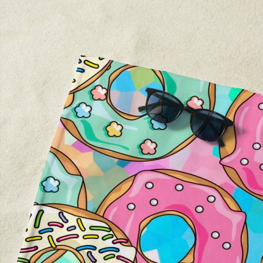 Donuts Strandtuch (Beispiel)