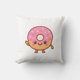 Donuts Throw Pillow Kissen