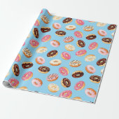 Donuts Tiled Design Geschenkpapier (Ungerollt)