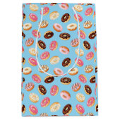 Donuts Tiled Design Mittlere Geschenktüte (Vorderseite)