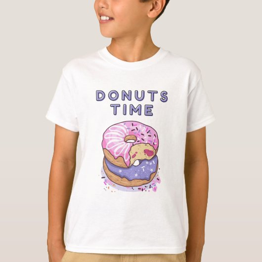 Donuts Time T - Shirt (Vorderseite)