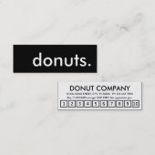 Donuts Treuhandkarte Treuekarte (Vorne/Hinten)