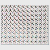 Donuts und Abschluss-Muster Geschenkpapier (Flach)