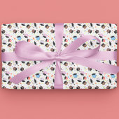 Donuts und Abschluss-Muster Geschenkpapier