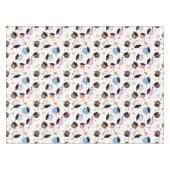 Donuts und Abschluss-Muster Tischdecke (Vorderseite (Horizontal))