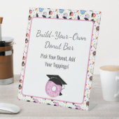 Donuts und Degrees-Abschluss bauen Ihren eigenen D Sockelschild (In Situ)