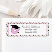 Donuts und Degrees Pattern Rücksendeadresse (Insitu)