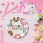 Donuts und Diamanten-Brautparty Pappteller (Party)