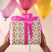 Donuts und Eiscreme Geschenkpapier