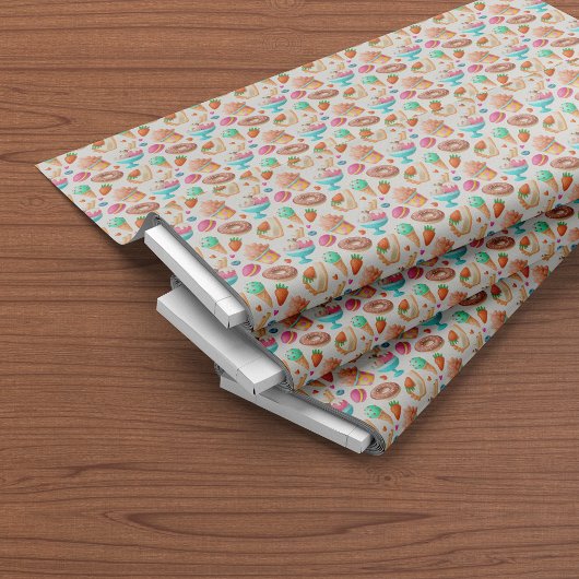 Donuts und Eiscreme Stoff