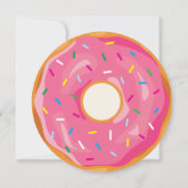 Donuts und Graduiertenparty Einladung (Rückseite)