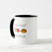 Donuts und Kaffee Phantastisch Duo Tasse (Vorderseite Links)