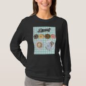 Donuts und Kaffee-T - Shirt (Vorderseite)