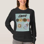 Donuts und Kaffee-T - Shirt (Vorderseite)