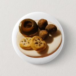 Donuts und Kekse Button