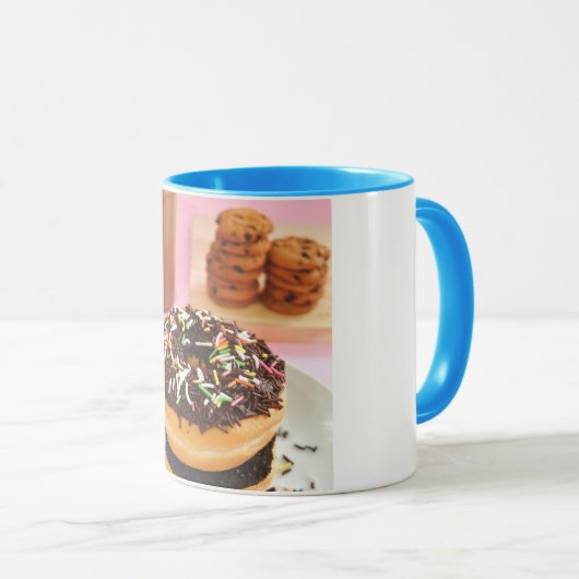 Donuts und Kekse Tasse (VorderseiteRechts)