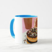 Donuts und Kekse Tasse (Vorderseite Links)