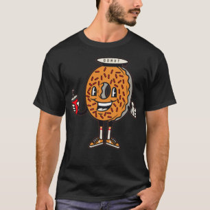 Donuts und Piraten Geburtstag bunt T-Shirt