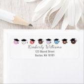 Donuts und Rücksendeadresse in Grad Minimalistisch (Insitu)