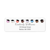 Donuts und Rücksendeadresse in Grad Minimalistisch (Vorne)