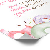 Donuts und Windeln Sprinkle Mama Osa Bar Poster (Ecke)