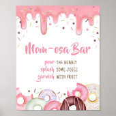 Donuts und Windeln Sprinkle Mama Osa Bar Poster (Vorne)