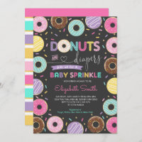 Donuts und Windeln| Sweet Doughnut Baby Sprinkle
