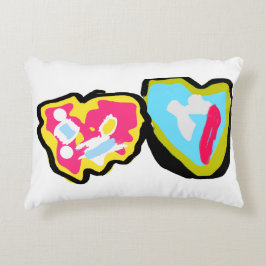 Donuts valentine dekokissen