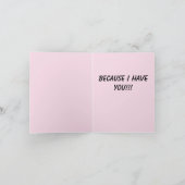 Donuts Valentine Feiertagskarte (Innenseite)