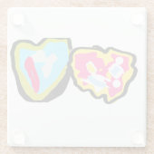 Donuts valentine glasuntersetzer (Rückseite)